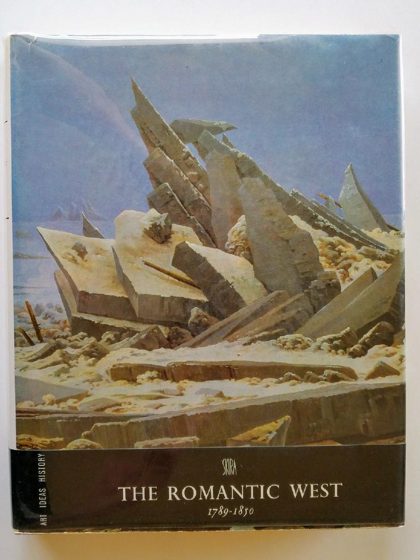 The Romantic West 1789-1850.: The Romantic West 1789-1850. Eugenie de Keyser. Geneva: Skira, 1965. First edition. Illustrated with numerous tipped in color plates, plus a double page b/w foldout. Please note that this lot has a co