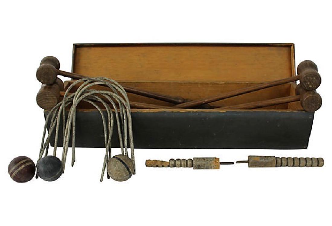 Tabletop Croquet Set