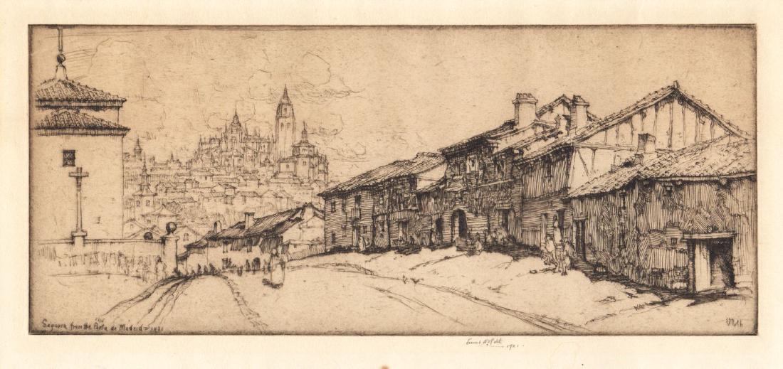 Roth: View of Segovia, Spain, 1921 (1 of 1)