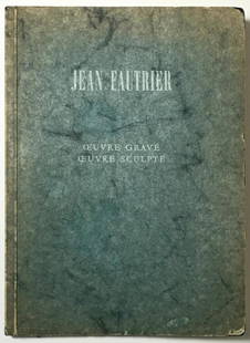 Jean Fautrier, Oeuvre Gravé, Oeuvre Sculpté 1969: Jean Fautrier, Oeuvre Gravé, Oeuvre Sculpté Edwin Engelberts Published by Galerie Engelberts, 1969. Binding: Hardcover Book Condition: Good Dust Jacket Condition: No Jacket Edition: Limited Edition.