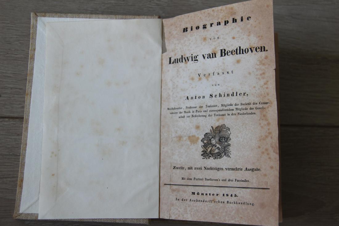Biography von Ludwig Van Beethoven 1845 2nd Edition (1 of 5)