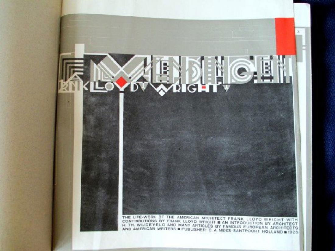 Life & Work of Frank Lloyd Wright Signed First Edition (1 of 3)