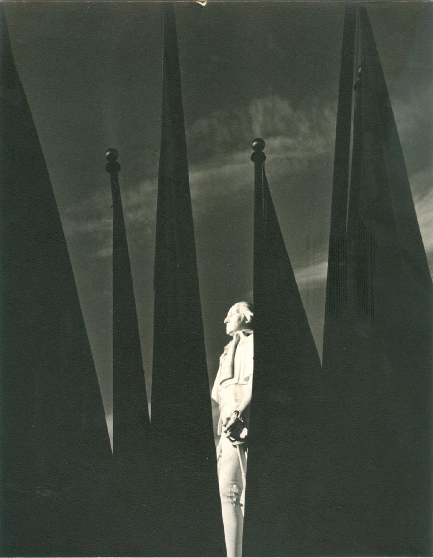 Statue of George Washington 1939 Photograph (1 of 1)