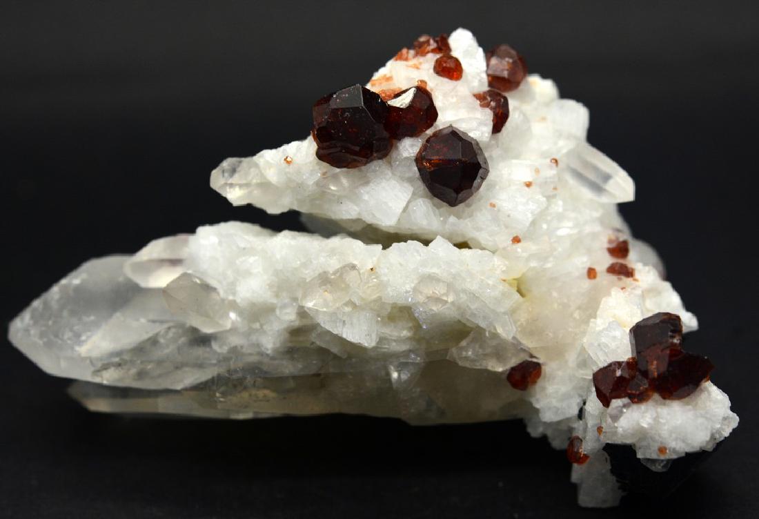 Natural Garnet combine Specimen With Quartz and Albite (1 of 5)