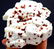 Red Garnet Crystals on Feldspar - 5