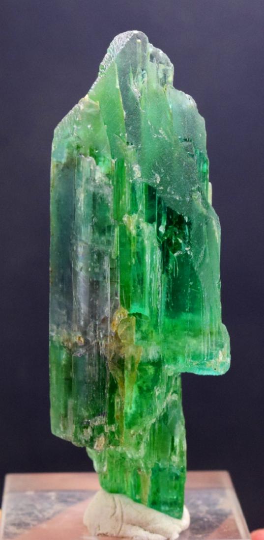 Complete & Undamaged Lush Green Kunzite Hiddenite (1 of 8)