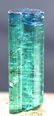 Terminated Blue Cap Tourmaline Crystal - 2