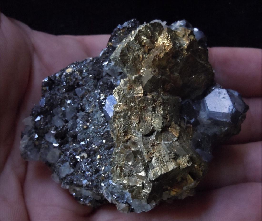 Chalcopyrite, Galena & Calcite (1 of 7)