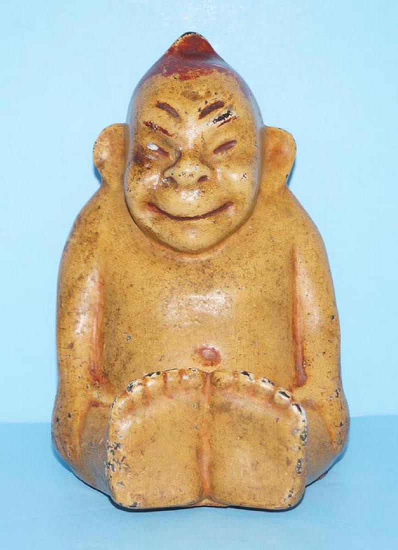 Good Luck Billiken Cast Iron Doorstop (1 of 5)