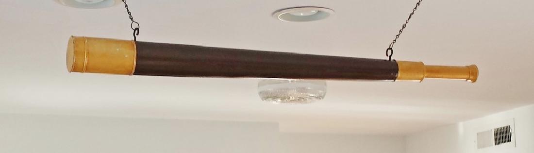 Wood Carved Spyglass Telescope (1 of 6)