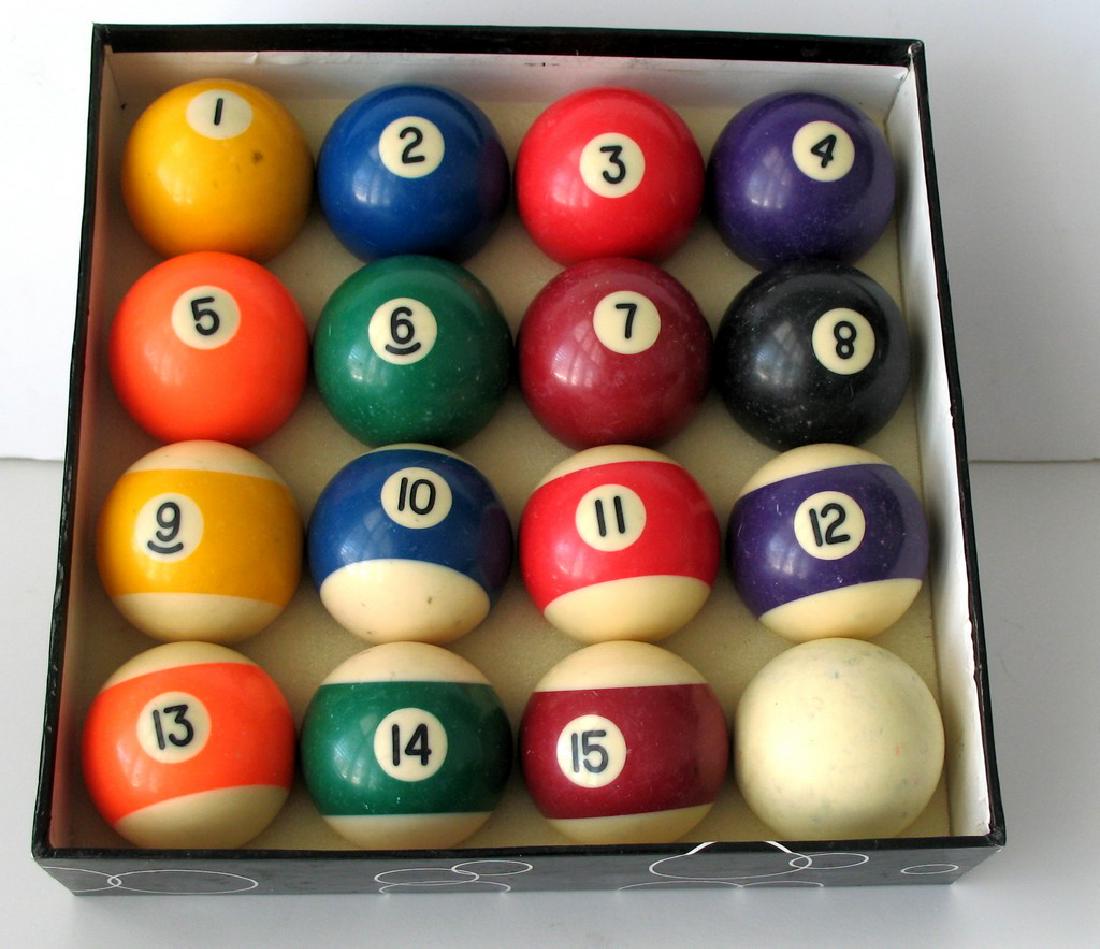 Vintage Set of Billiard Balls (1 of 1)