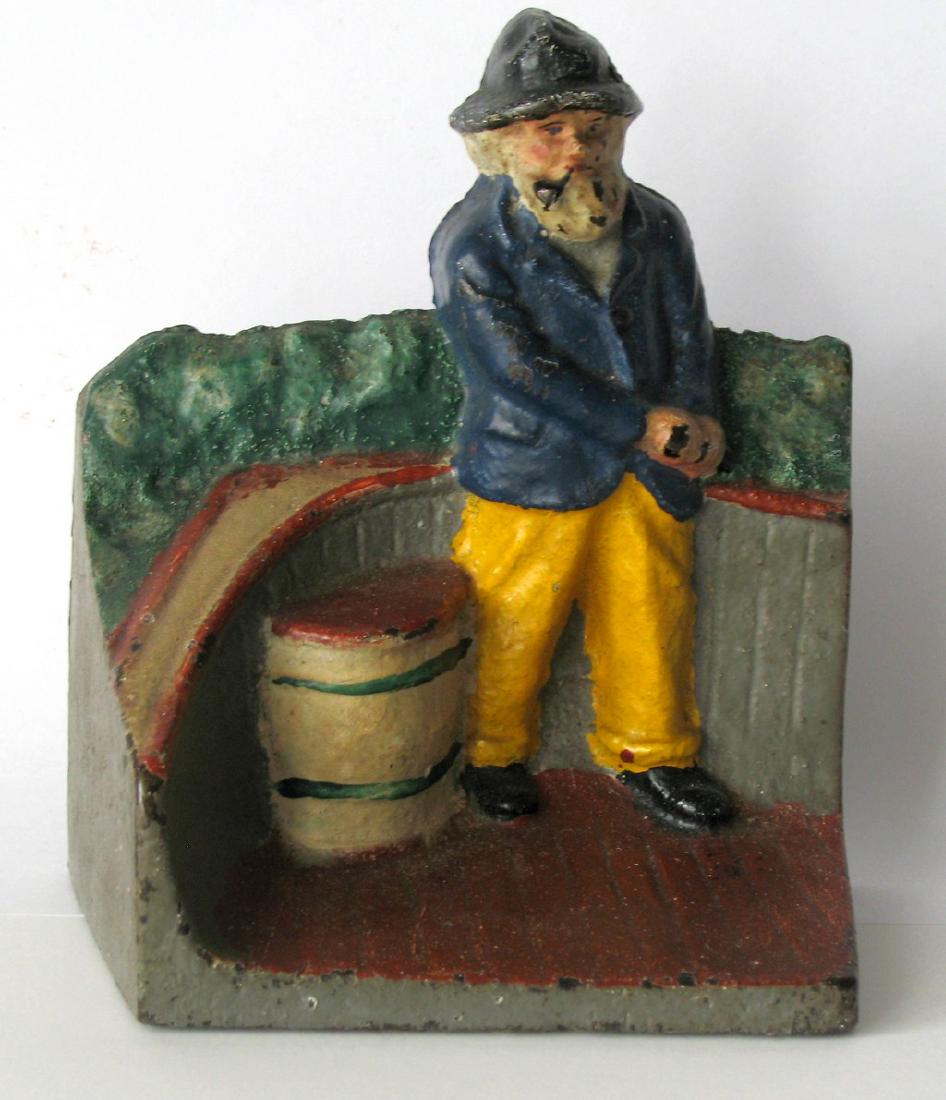 Rare Old Salt at the Tiller Doorstop (1 of 2)