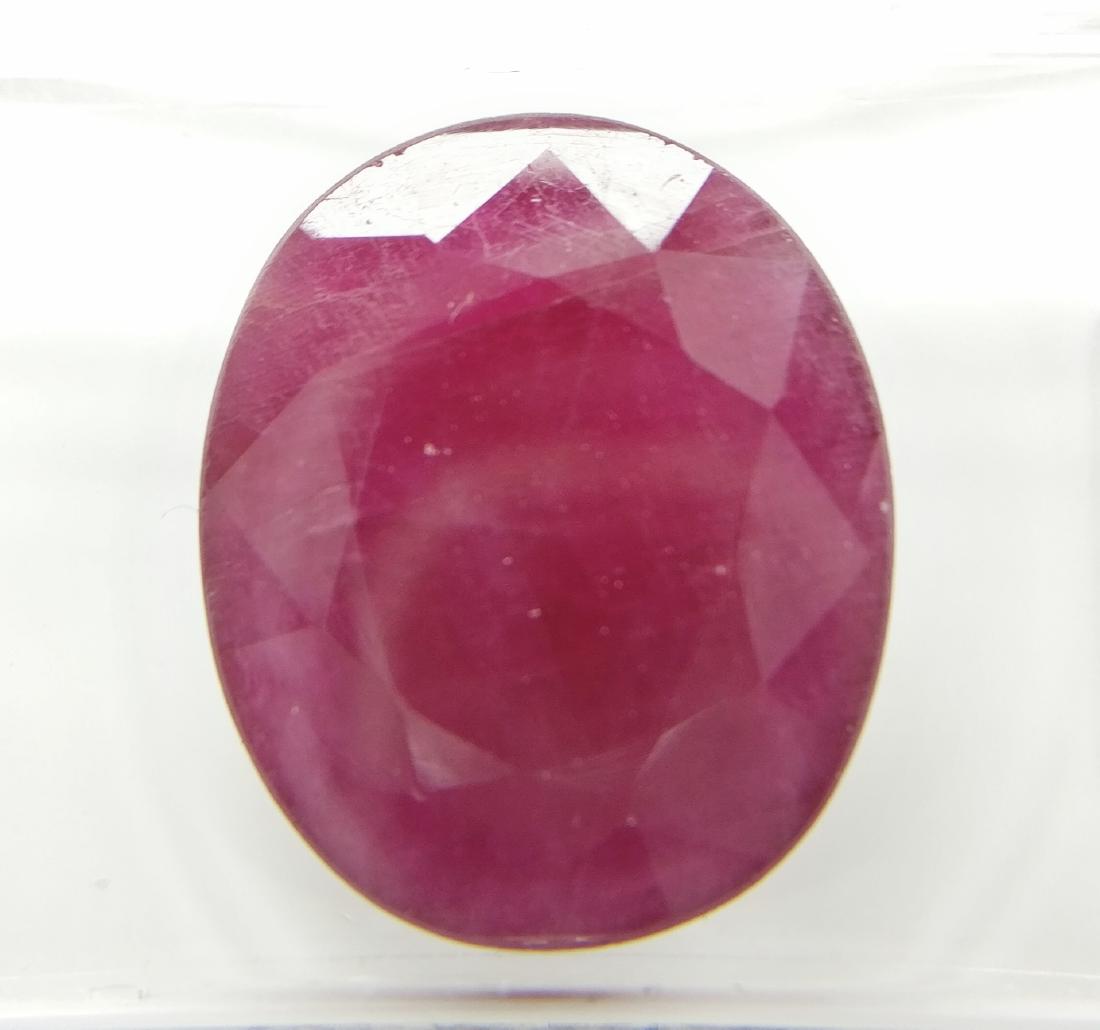 Ruby Deep Purplish Red 7.92 ct (1 of 5)