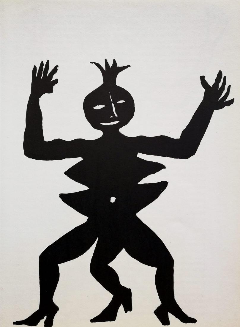 Alexander Calder Limited Edition Print Black Figure 3 (1 of 4)