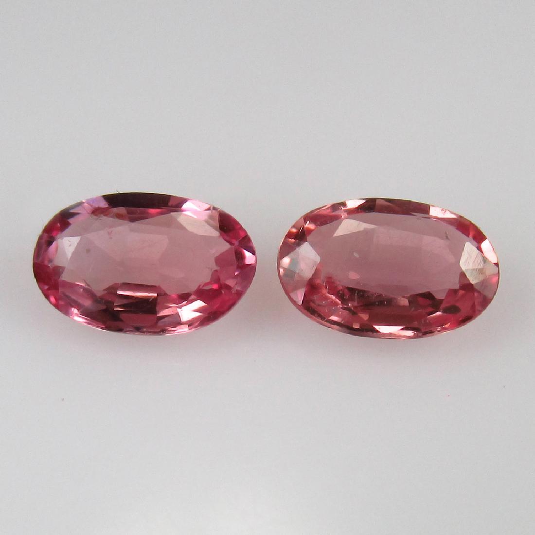 0.81 Carat Natural Loose Pink Sapphire Pair (1 of 3)