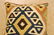 Antique Hand Made Caucasian Pillow Cushion Rug 1.4x1.4 - 3