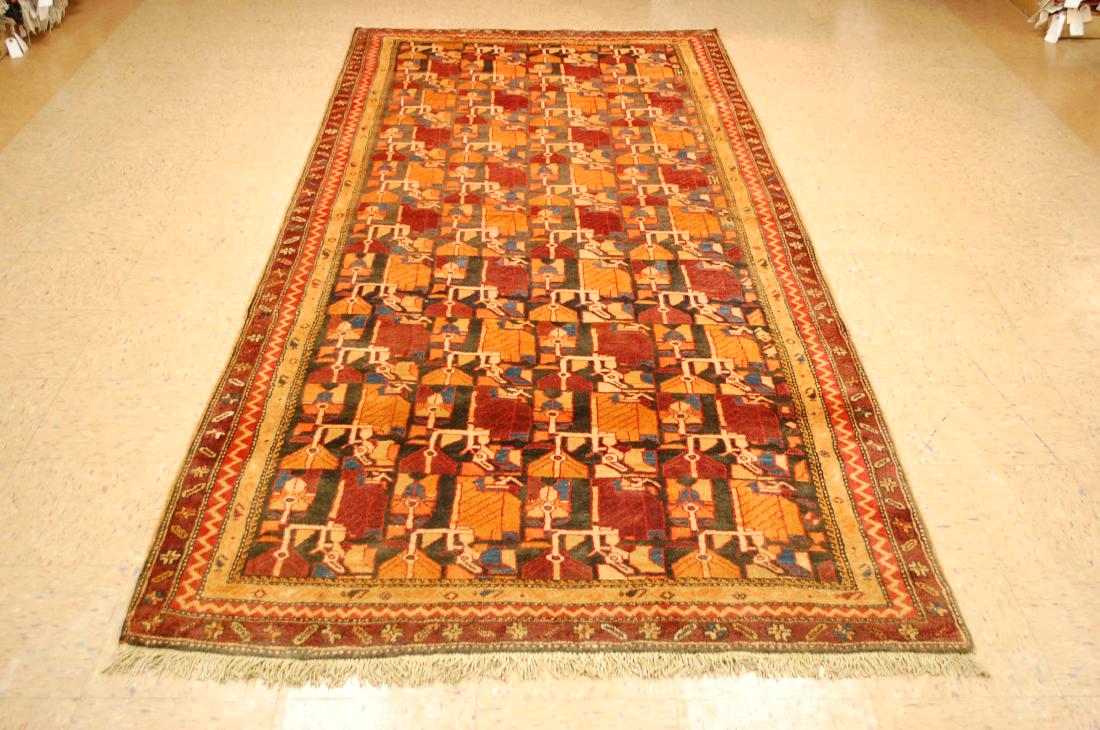 Caucasian Kazak Design Caucasian Rug 4.7x10.10 (1 of 10)