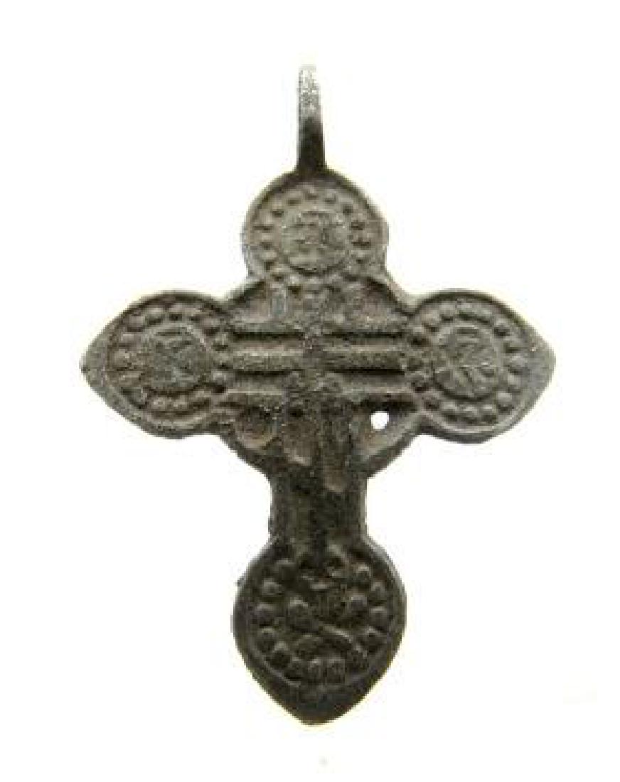 Late/post Medievaldecorated cross pendant (1 of 3)