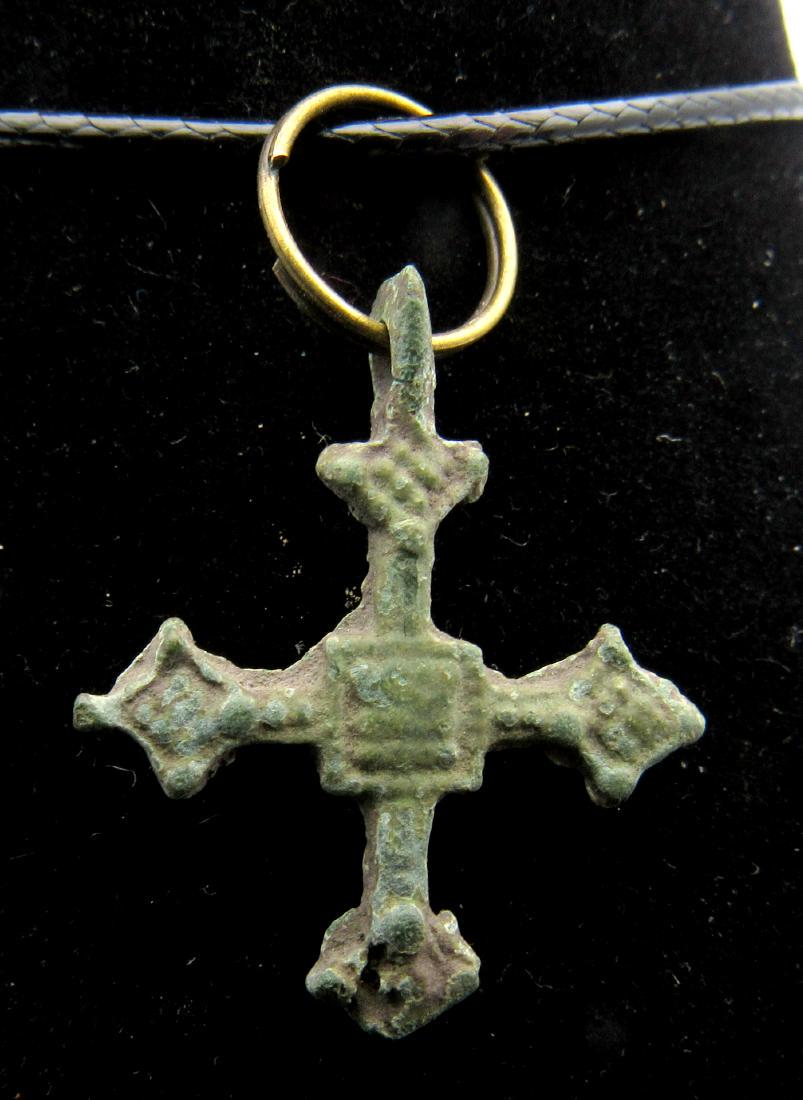 Medieval Viking Cross Pendant (1 of 2)