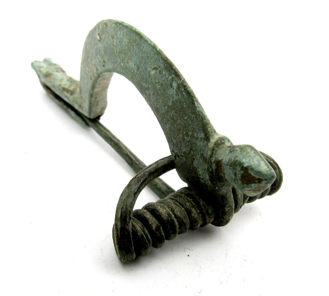 Ancient Roman Bow Brooch (1 of 3)