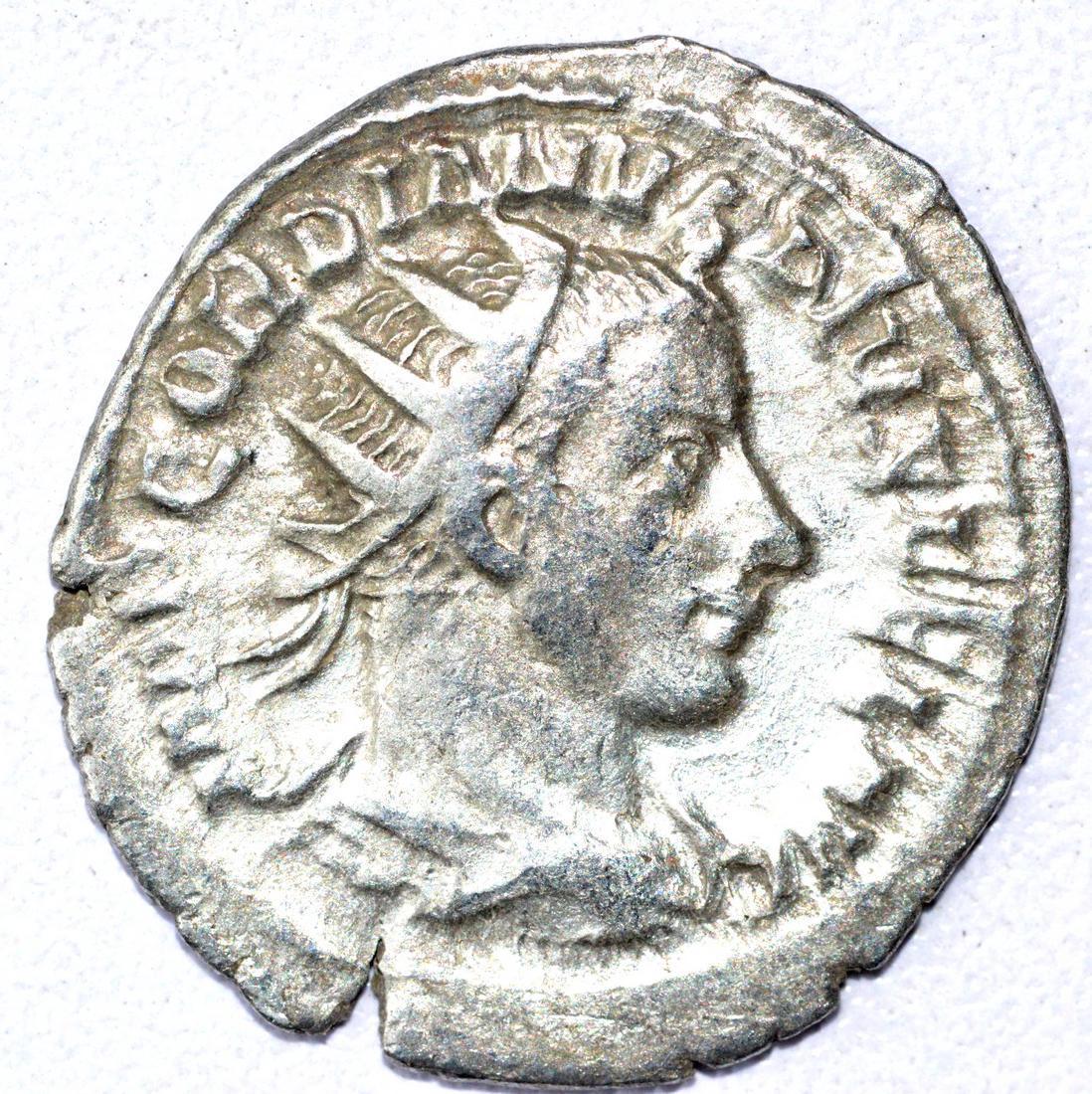 Gordian III AR Antoninianus, rv. Salus (1 of 2)