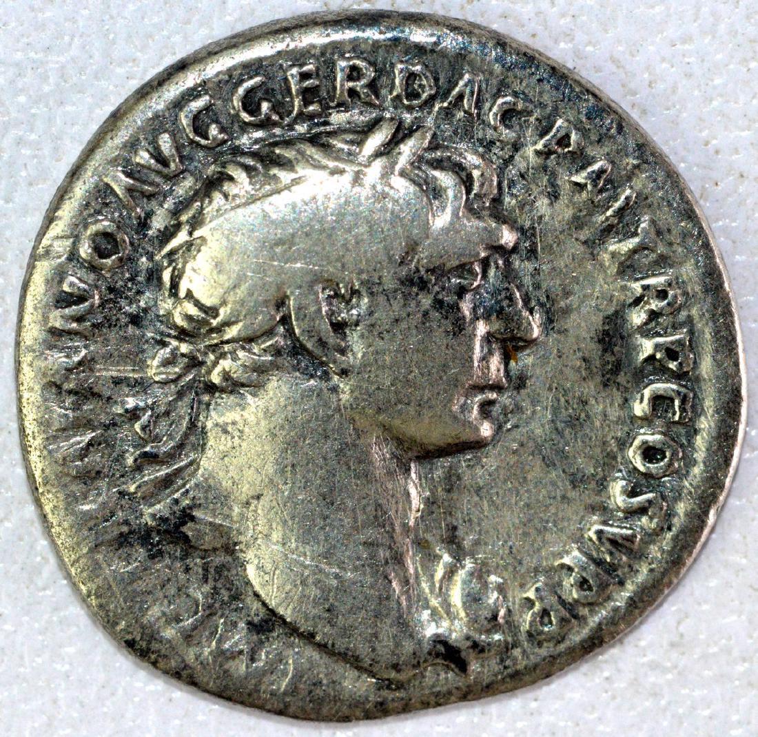 Ancient Roman Denarius of Trajan (1 of 2)