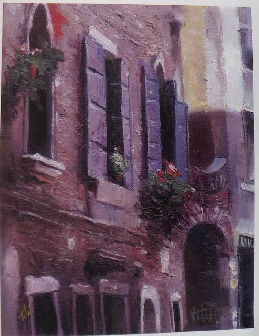 View of the Window by Vitaly Mikhailov: 16 x 12 unstretched giclee Vitaly Mikhailov was born in the Soviet Union on October 25, 1969. At the age of one year his mother Larissa and father Slava were divorced. His mother and uncle Valera rais