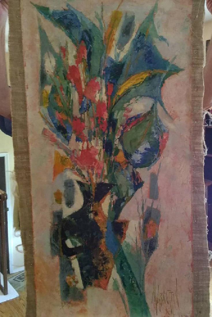 Expressionistic still life and vase by Rene Margotton (1 of 1)