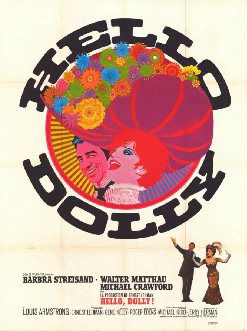 Movie poster - HELLO DOLLY - Gene KELLY - 1969 (1 of 1)
