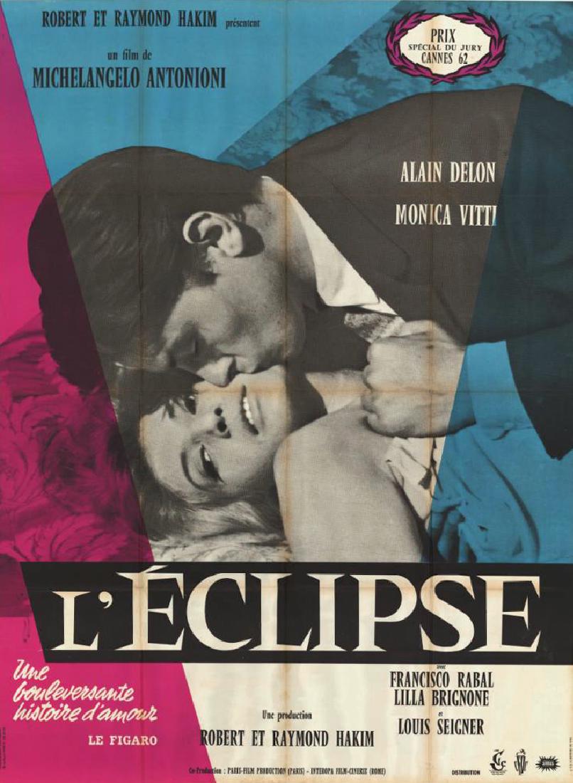 Movie poster - ECLISSE - Michelangelo ANTONIONI - 1962 (1 of 1)
