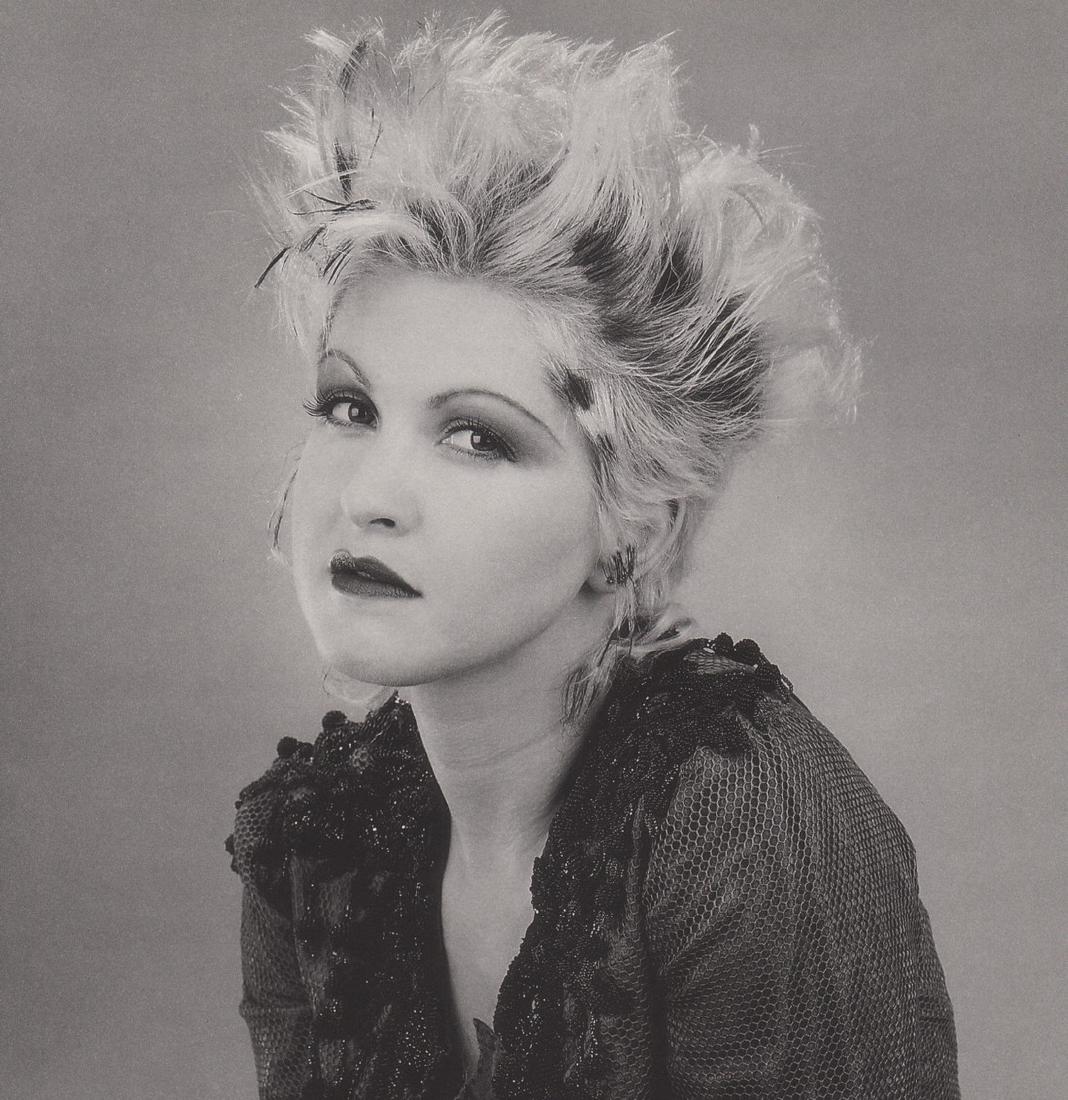MAPPLETHORPE - Cyndi Lauper, 1988: Artist: MAPPLETHORPE Print Title: Cyndi Lauper, 1988 Medium: Duotone Photoengraving Printed 1989 in the US Image size (inches) approx. 8.5 x8.5 Robert Mapplethorpe was an American photographer, known 