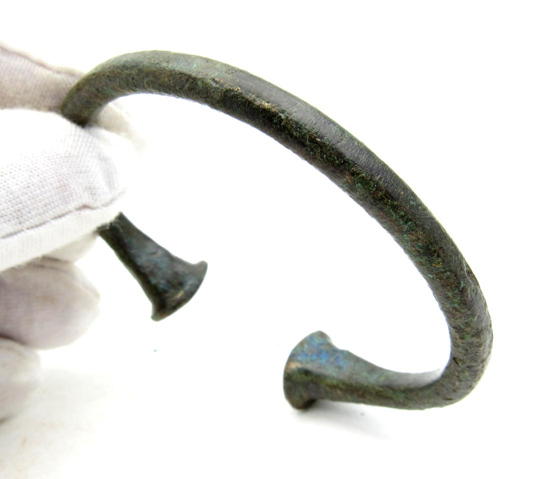 Medieval Viking Era Bronze Bracelet (1 of 3)