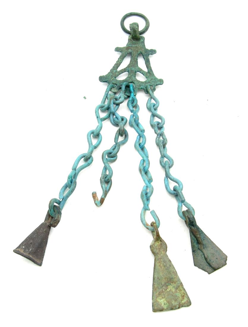 Medieval Viking Era Open-Work Pendant with Dragon Foot (1 of 4)