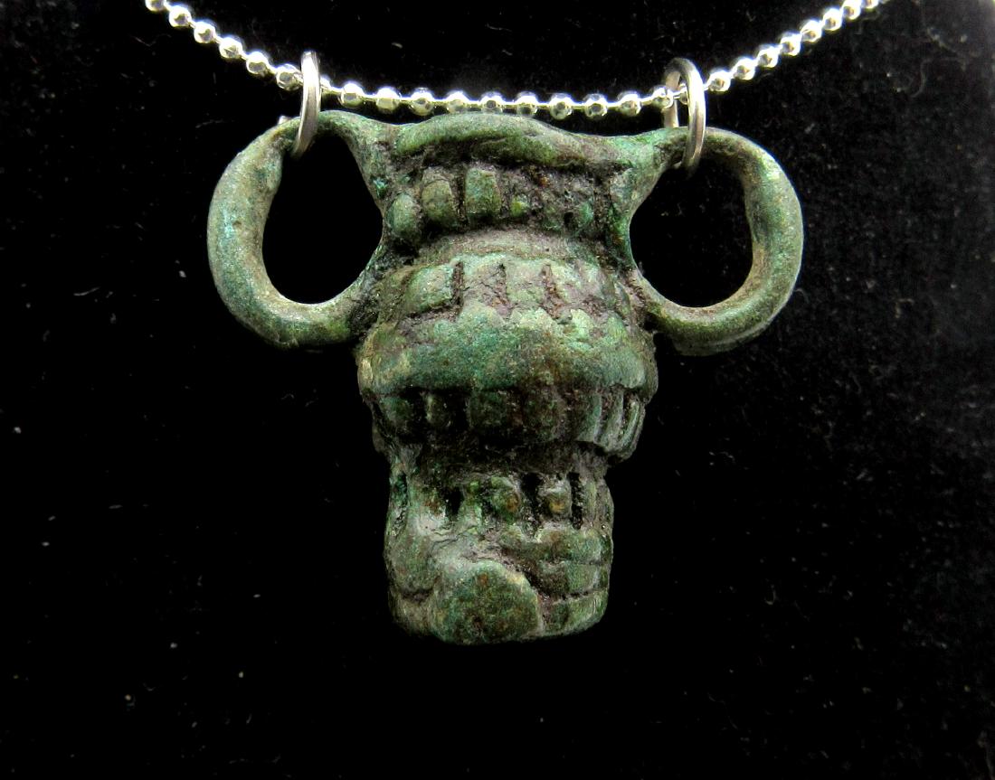 Medieval Viking Era Bronze Vessel Pendant (1 of 3)