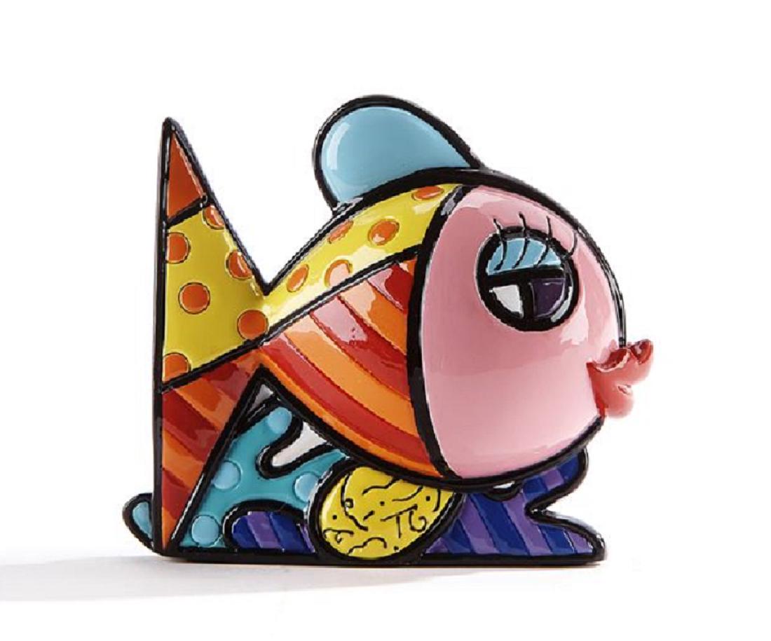 Romero Britto: Little Fish Pop Art statue (1 of 3)