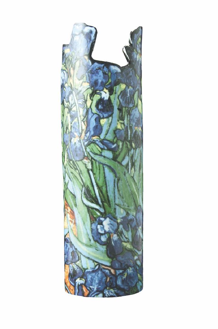After Van Gogh: Vase Irises (1 of 3)