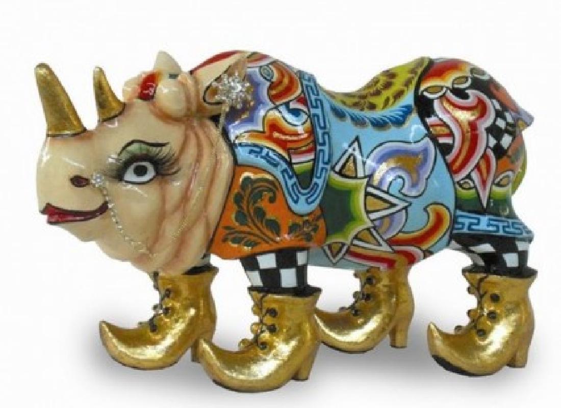 After Thomas Hoffmann: Rhino Buddy statue (1 of 4)