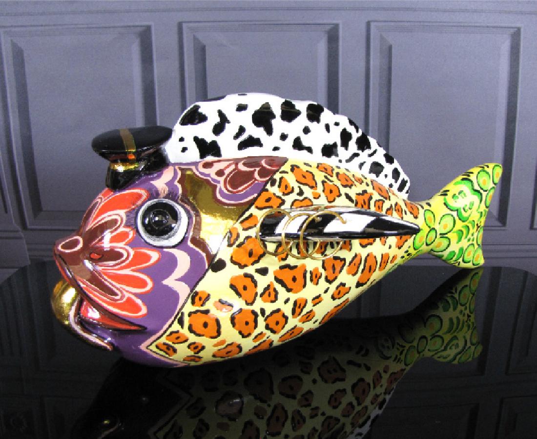 After Thomas Hoffmann: Fish Robby statue (1 of 5)