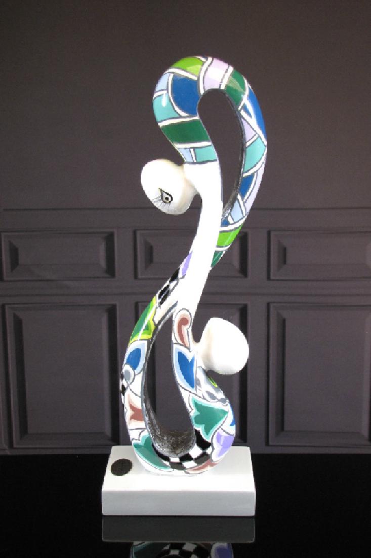 After Thomas Hoffmann: Acrobats Silverline statue (1 of 5)