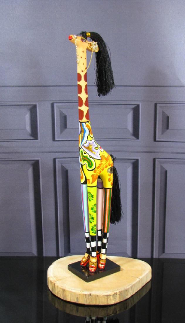 After Thomas Hoffmann: Giraffe Carmen statue (1 of 6)
