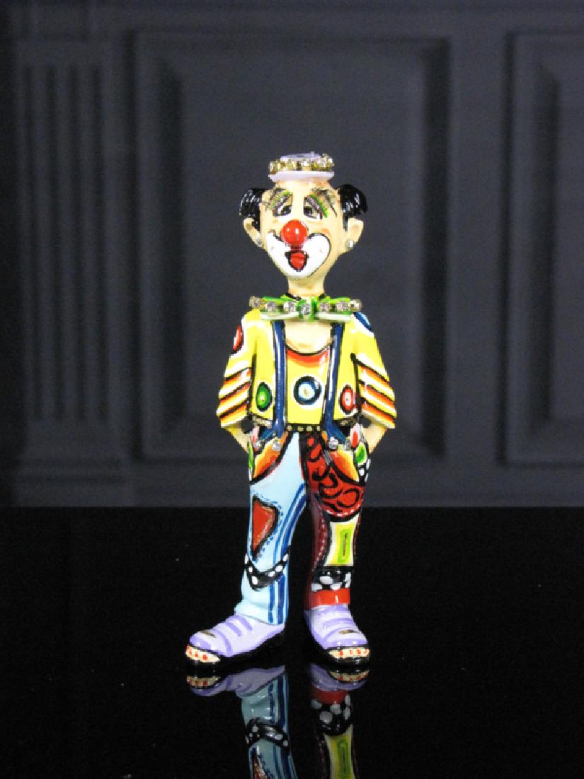 After Thomas Hoffmann: Clown Moretti small statue (1 of 4)