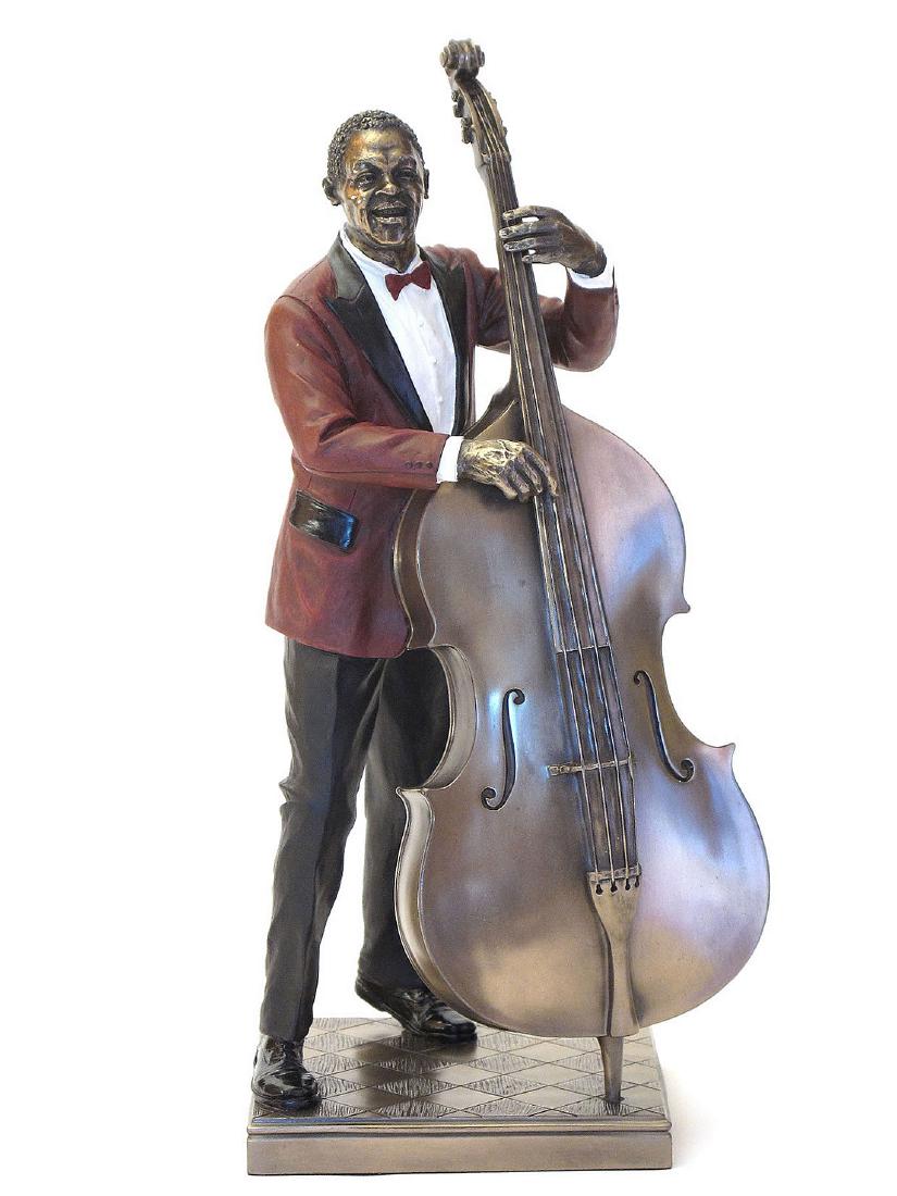 Veronese: Bass statue Le Monde Du Jazz (1 of 5)