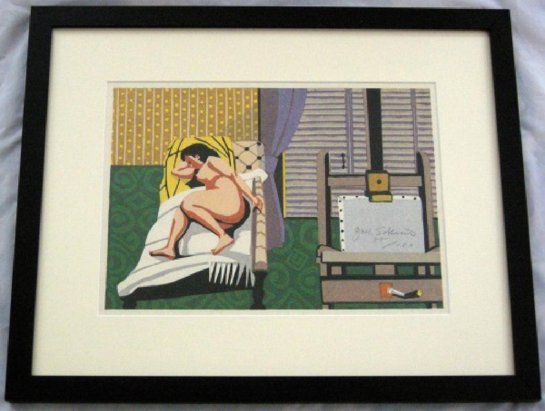 Junichiro Sekino Woodblock Rafuto Joyu (1 of 1)