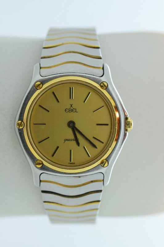 Ladies EBEL Classic Wave two-tone Quartz Watch (1 of 4)