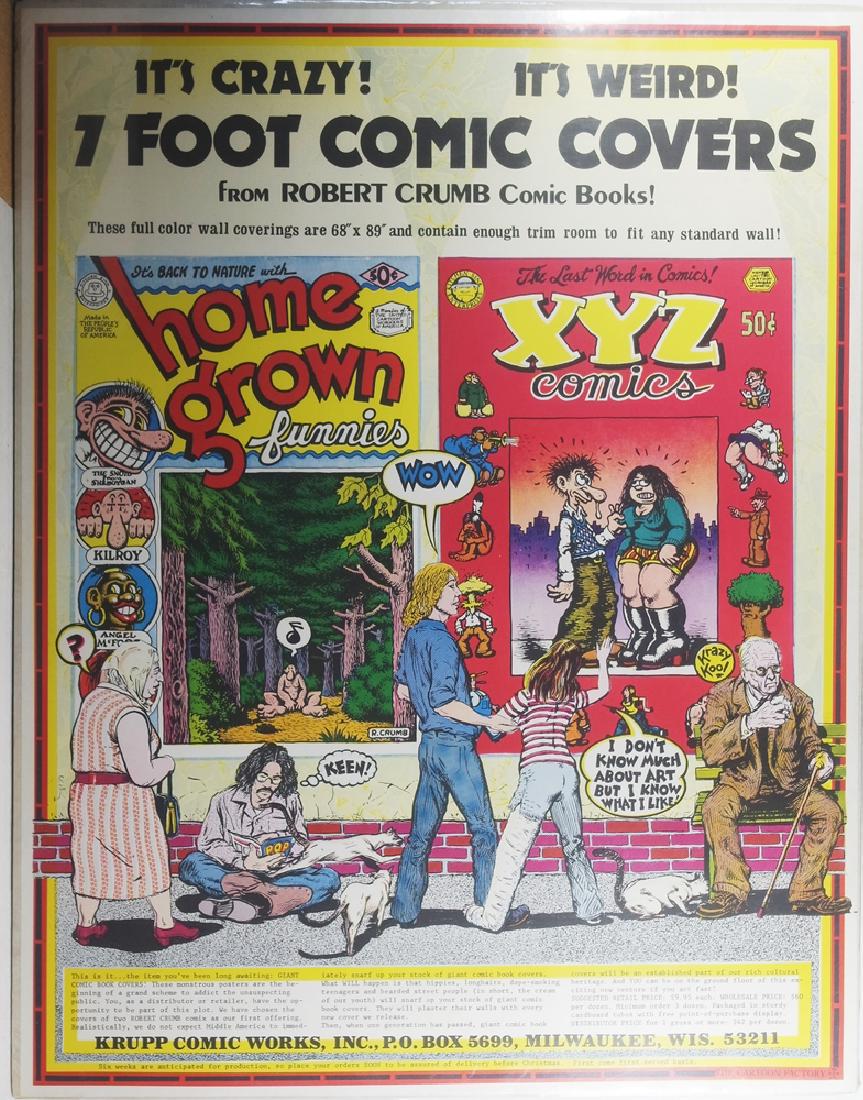 R. Crumb Promotional Poster 1972 (1 of 1)