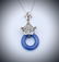 Sterling Silver Violet Jade Amethyst Necklace - 2
