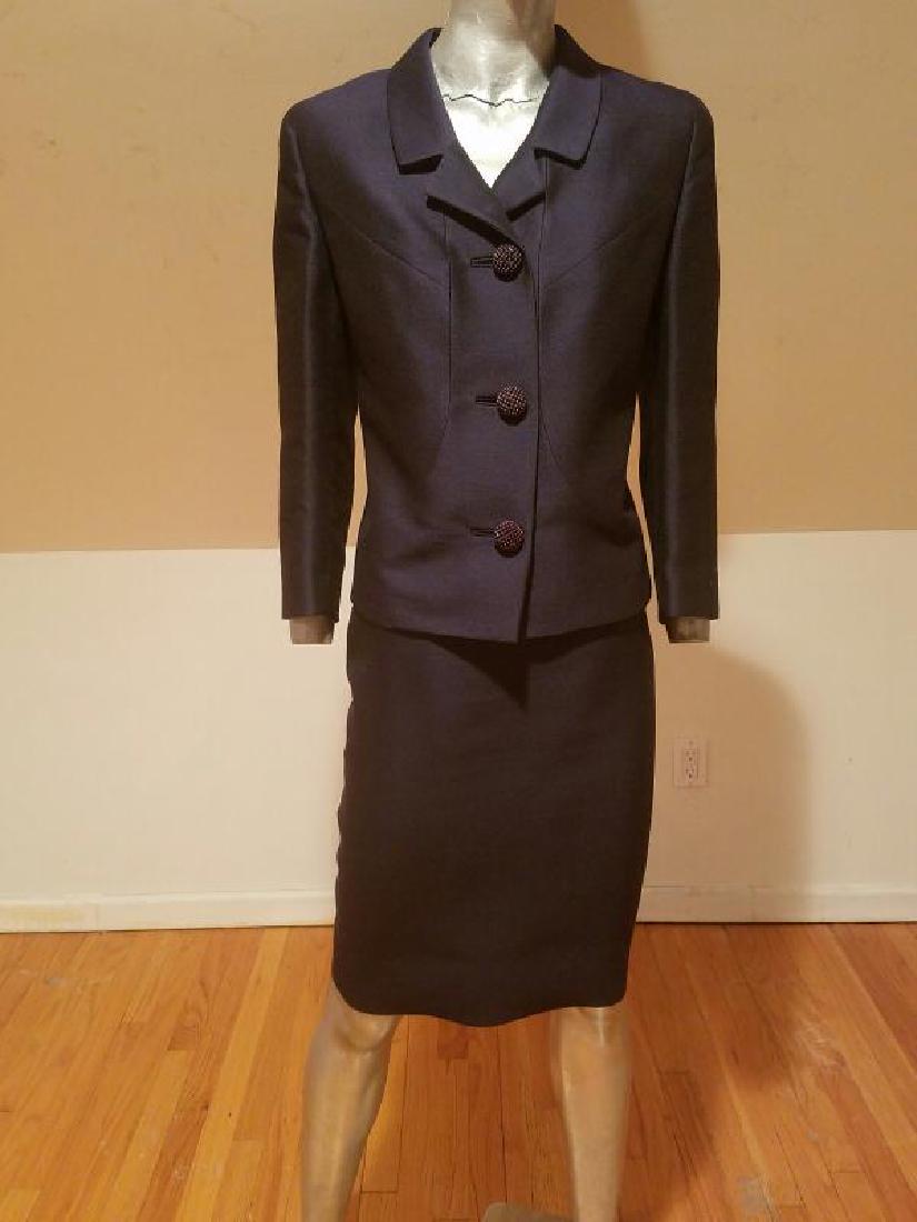 Vtg 1940's Arnold Constable Fifth Avenue Gabardine wool