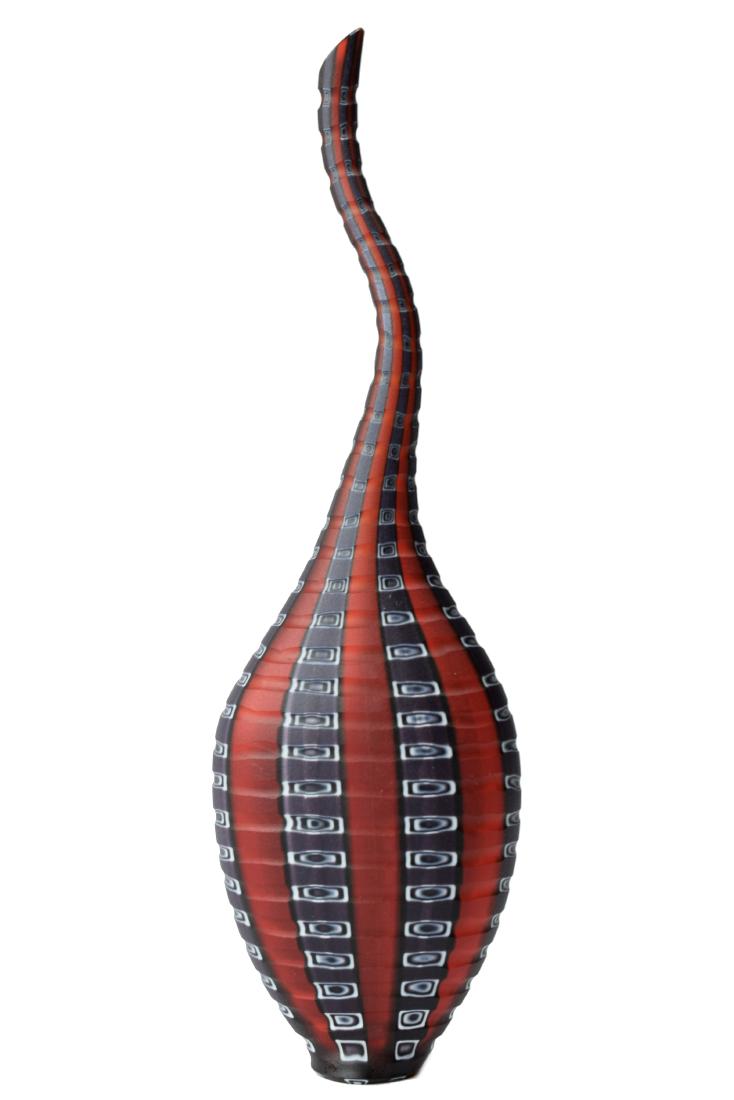 Collector's wrought vase-Murano (1 of 6)