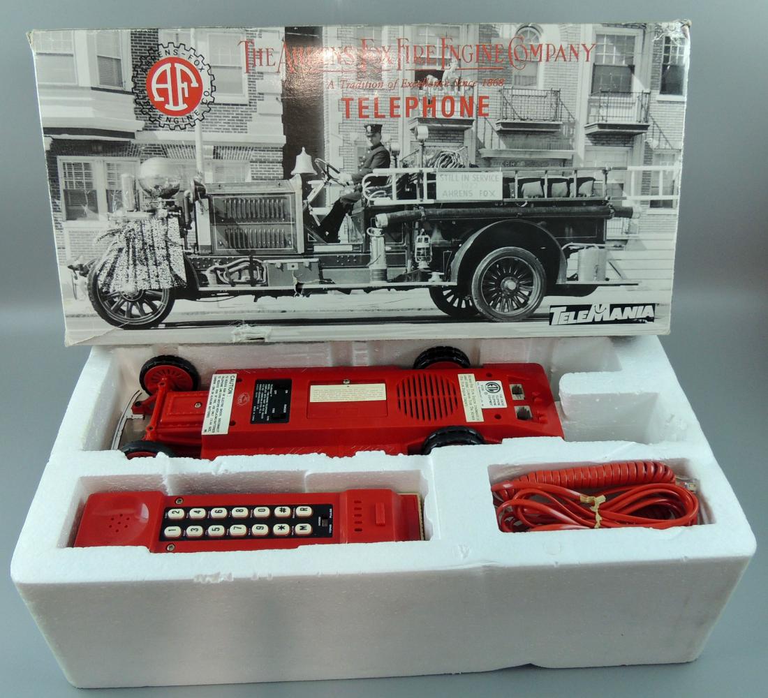 A Rare! Athens-Fox 1922 Fire Engine Telemania (1 of 9)