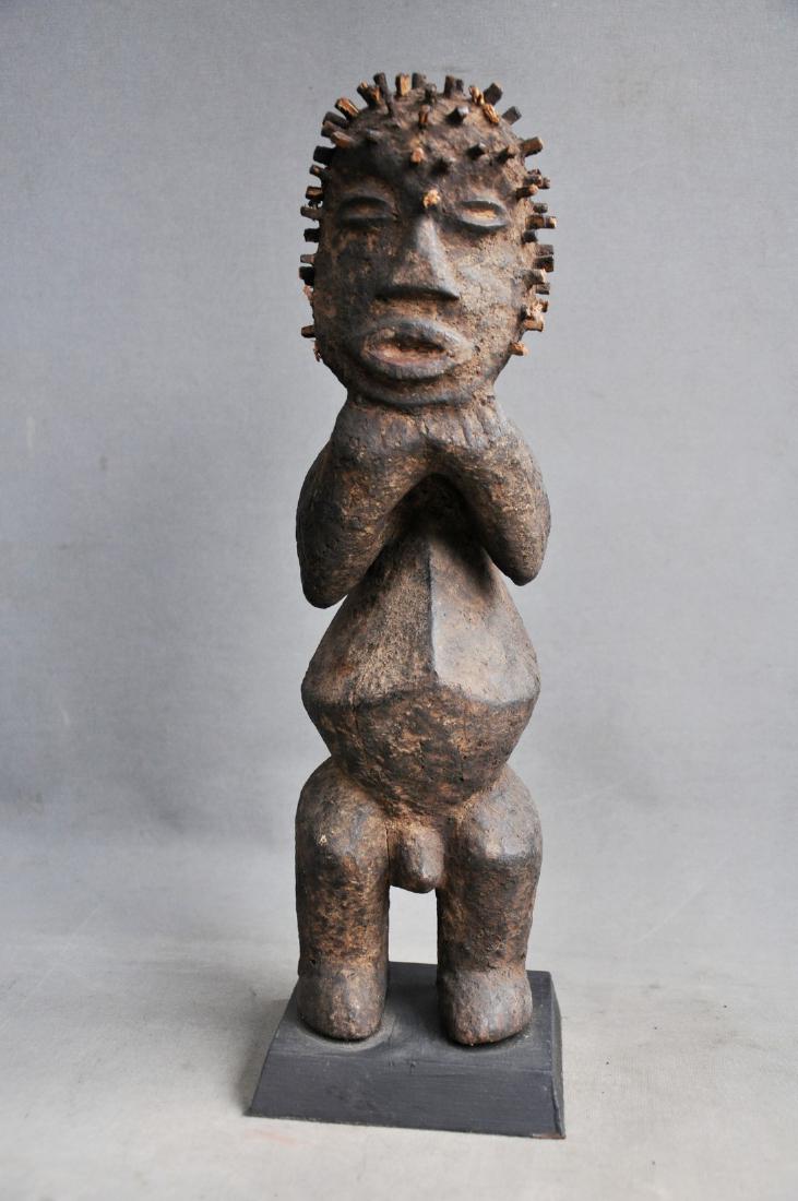Old Male Ancestor Figure the Mambila Tribe, DRC (1 of 20)